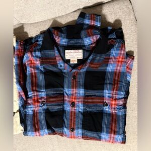 Filson Men's Scout shirt - Black, Blue, and Red